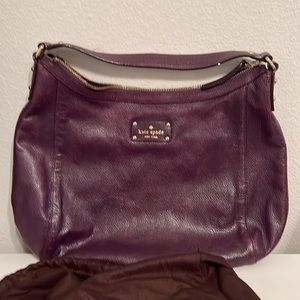 Kate Spade purple shoulder bag